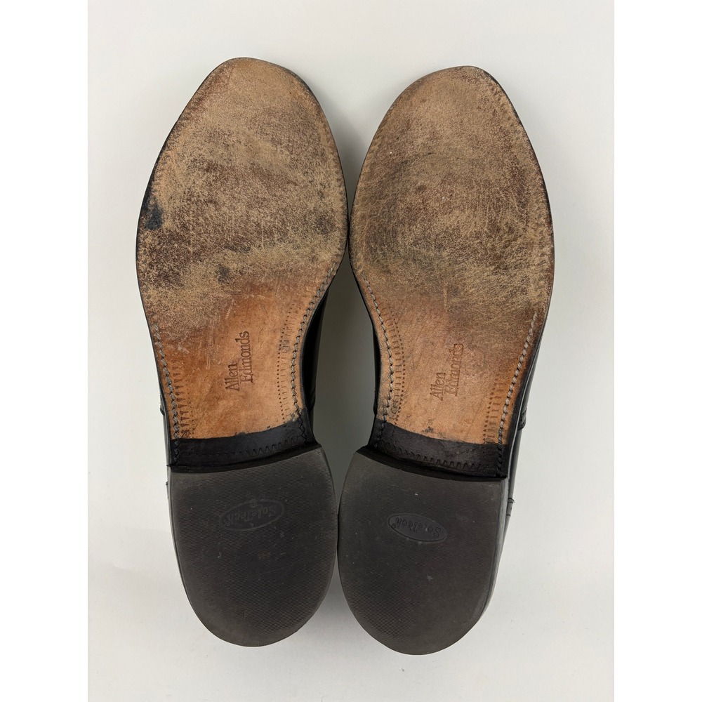 Allen Edmonds Kingswood Wingtip Derby Dress Shoes Men's Size 9.5 Black Leather - Picture 7 of 16